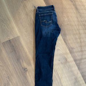 Silver Boyfriend Jeans
